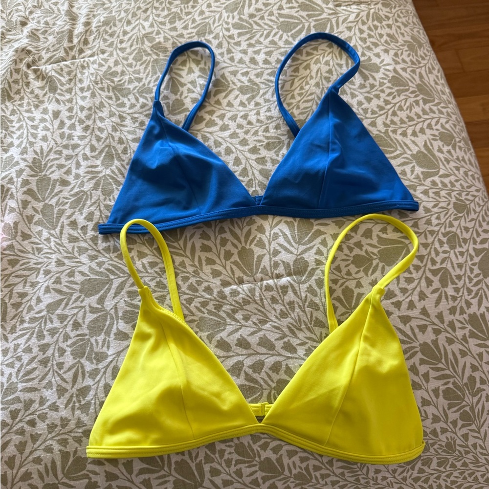 Parade 2 Triangle Bikini Tops I EcoSplash Swim - Picture 4 of 6